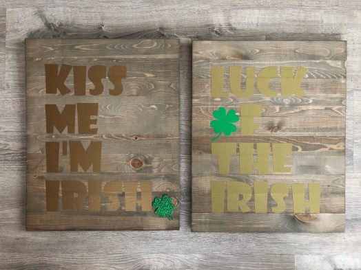 St Patricks Day Signs