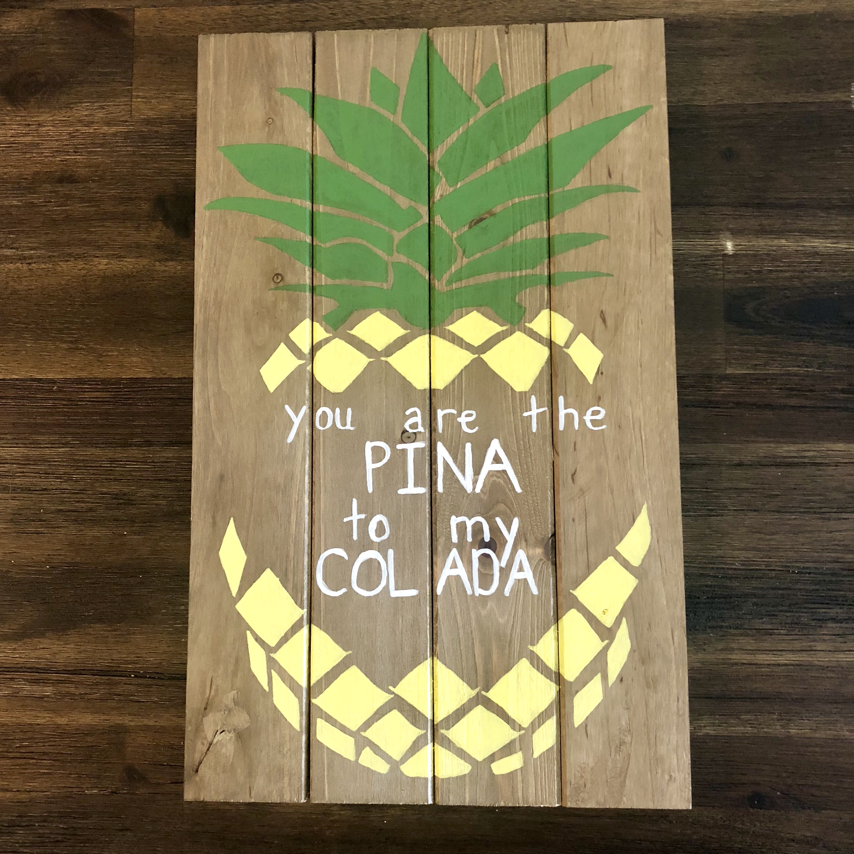 Pina Colada Sign